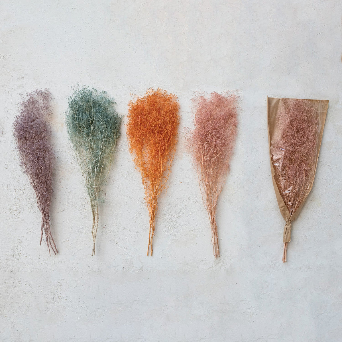 Design Shop Dried Natural Baby's Breath Bunch, 4 Colors