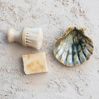 Design Shop Stoneware Shell-Shaped Plate