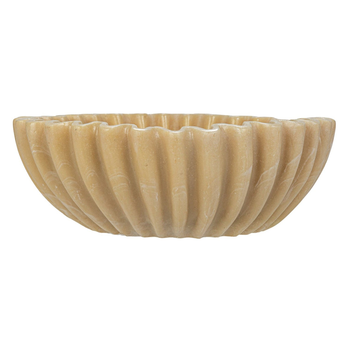 Design Shop Decorative Resin Pleated Bowl