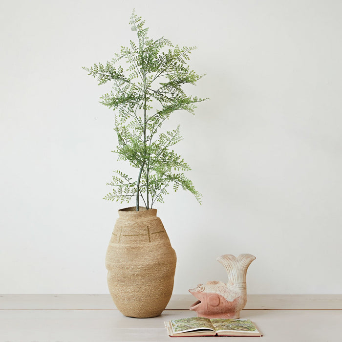 Design Shop Terra-cotta Fish Shaped Container, Natural