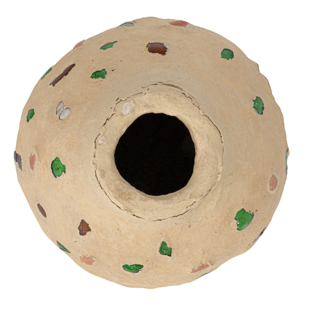 Design Shop Decorative Handmade Paper Mache Vase (Each One Will Vary)