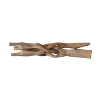 Design Shop Reclaimed Wood Vintage Reproduction Folding Pot Stand