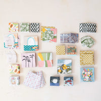 Design Shop Paper Napkins w/ Flowers In Vase