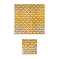 Design Shop Paper Cocktail Napkins w/ Bee Pattern