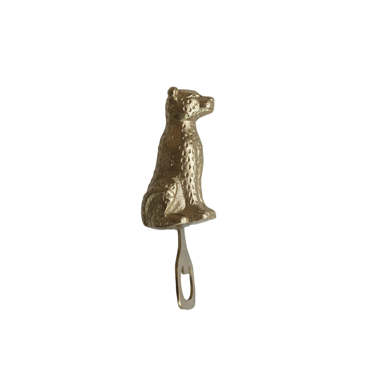 Design Shop Stainless Steel & Cast Aluminum Leopard Shaped Bottle Opener