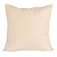 Design Shop 18" Square Cotton & Linen Printed Pillow w/ Tablescape