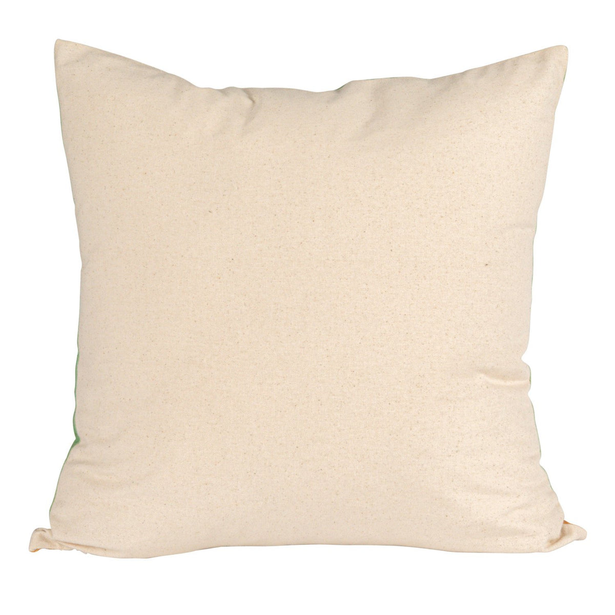 Design Shop 18" Square Cotton & Linen Printed Pillow w/ Tablescape