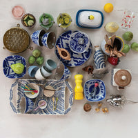 Design Shop Stainless Steel Footed Grater, Gold Finish