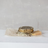 Design Shop Stainless Steel Footed Grater, Gold Finish