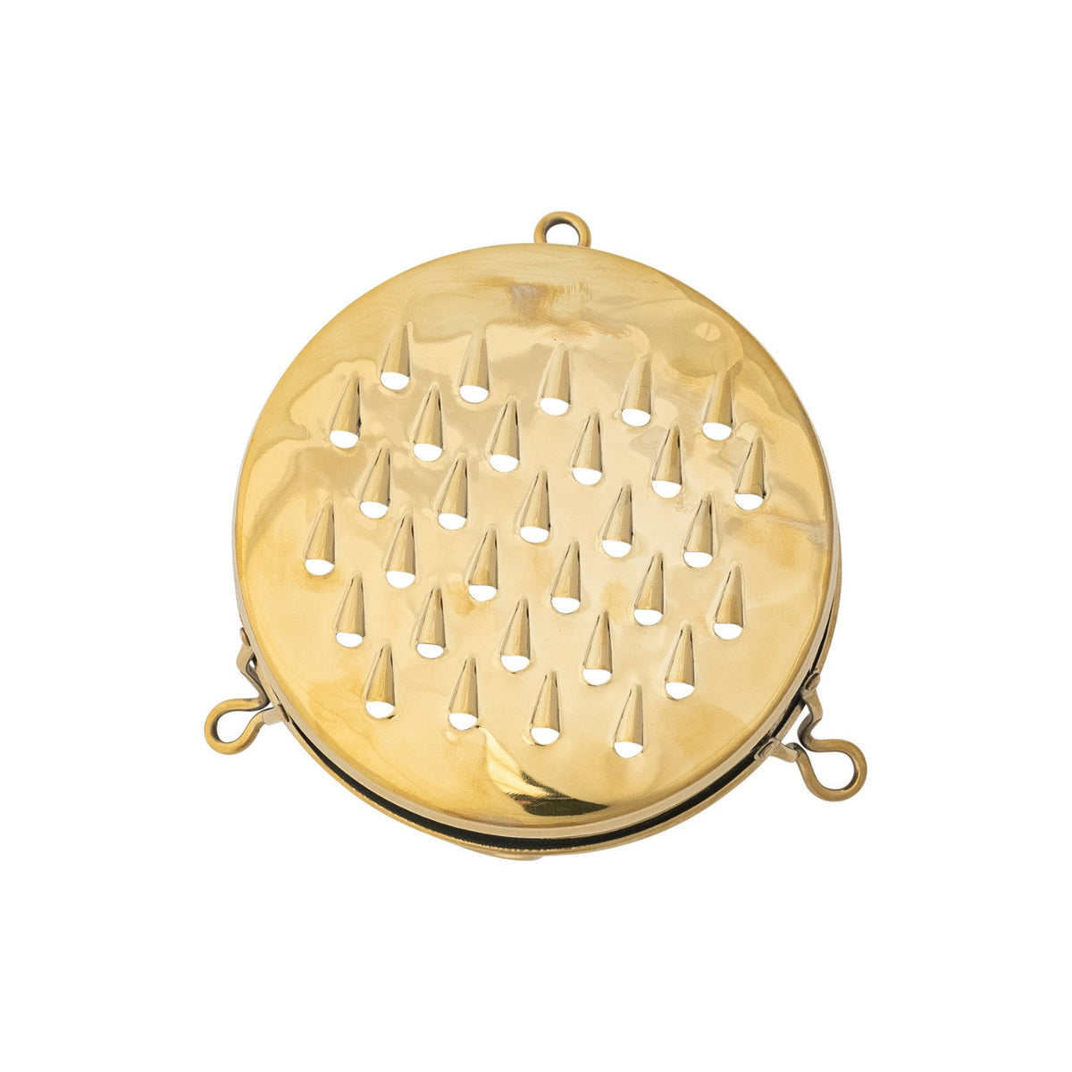 Design Shop Stainless Steel Footed Grater, Gold Finish