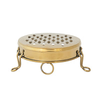 Design Shop Stainless Steel Footed Grater, Gold Finish