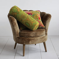 Design Shop 20" Square Cotton Blend Velvet Printed Pillow