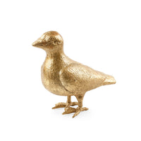 Villa & House Doves Statue Set of 3, Gold Leaf