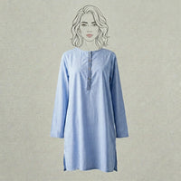 Design Shop Cotton Woven Gingham Nellie Shirt, Medium