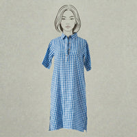 Design Shop Cotton Seer Sucker Veronica Dress, Extra Large