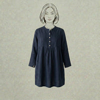 Design Shop Cotton Linen Nora Tunic, Large
