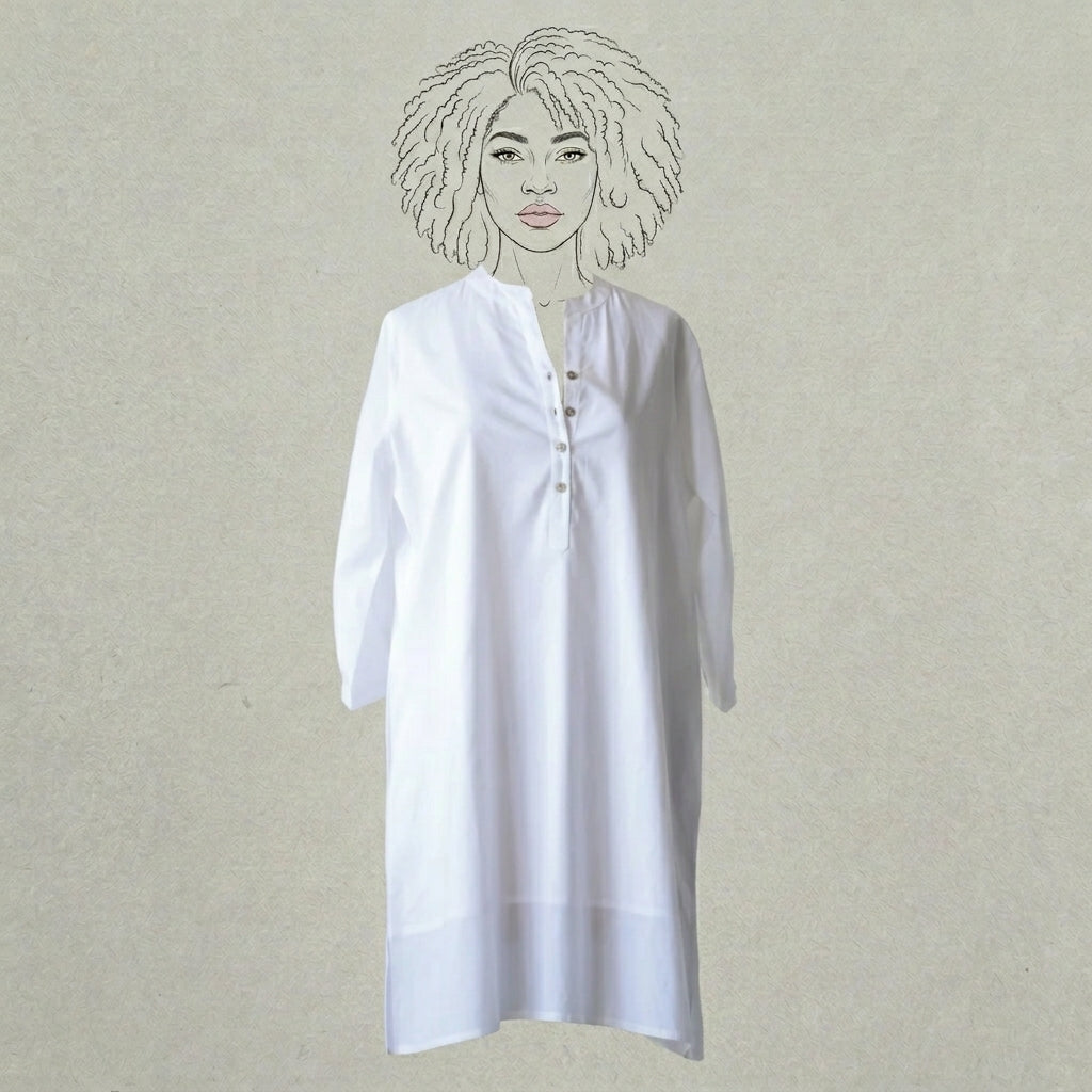 Design Shop Cotton Ava Dress, Large