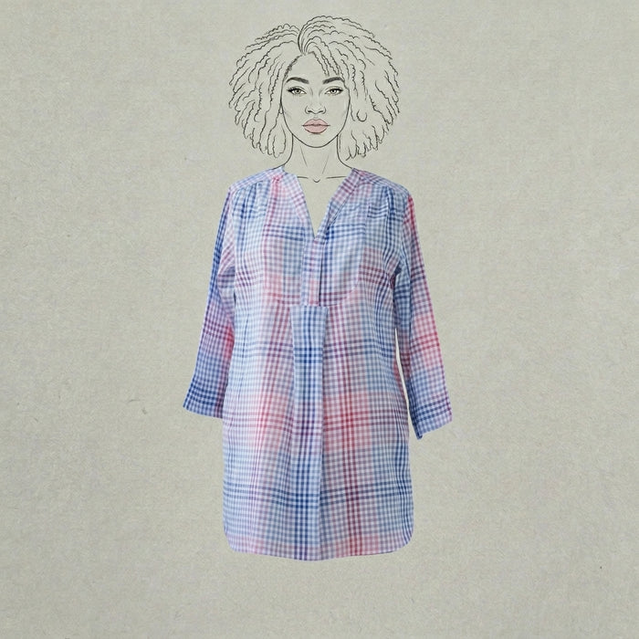 Design Shop Cotton Tess Tunic, Extra Large