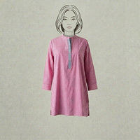 Design Shop Cotton Woven Gingham Nellie Shirt, Large