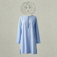 Design Shop Cotton Woven Gingham Nellie Shirt, Extra Large