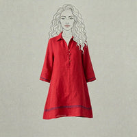Design Shop Linen Kate Tunic, Extra Small
