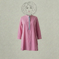 Design Shop Cotton Woven Gingham Nellie Shirt, Small