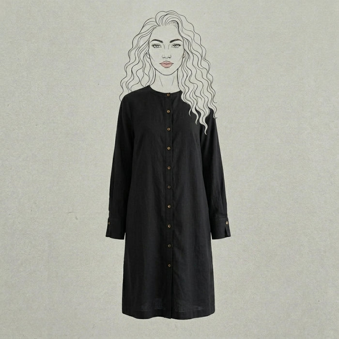 Design Shop Linen Kimmy Tunic, Medium