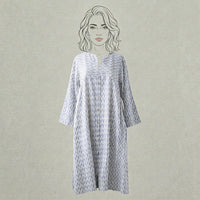 Design Shop Cotton Double Ikat Dress, Extra Large