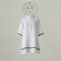 Design Shop Linen Kate Tunic, Extra Small