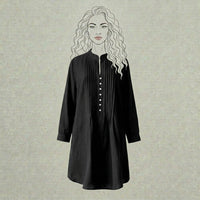 Design Shop Cotton Linen Harper Tunic, Large
