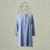 Design Shop Cotton Woven Gingham Nellie Shirt, Large