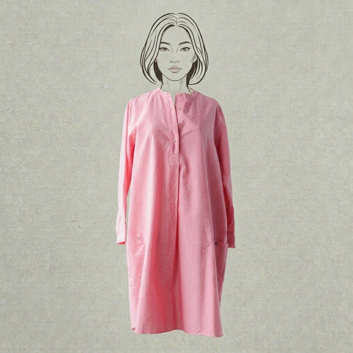 Design Shop Cotton Chambray Claire Dress/Tunic, Small