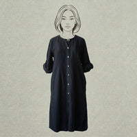 Design Shop Cotton Linen Brooklyn Dress/Tunic, Medium