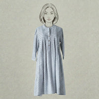 Design Shop Cotton Dobby Cathy Dress, Extra Small