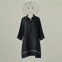 Design Shop Linen Kate Tunic, Extra Small
