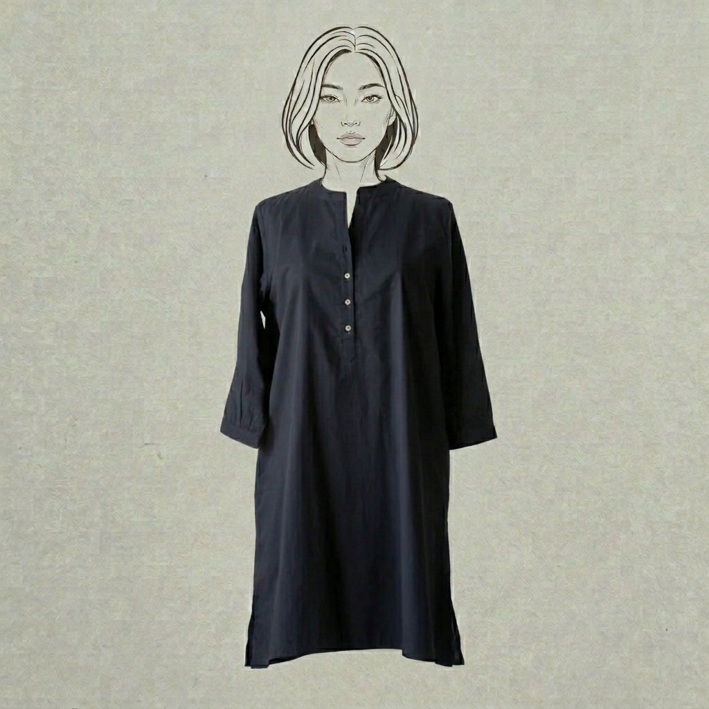 Design Shop Cotton Ava Dress, Large