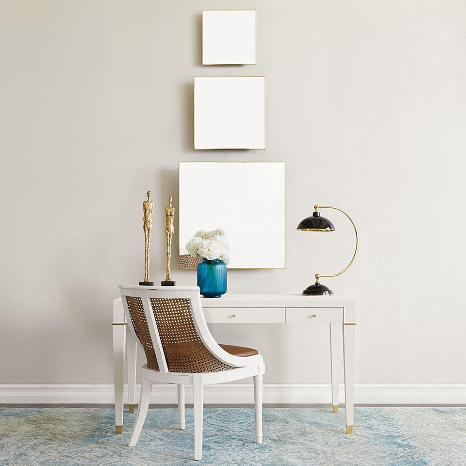 Villa & House Dora Mar Statue (Pair), Gold Leaf