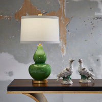 Chelsea House Gourd Lamp - Green