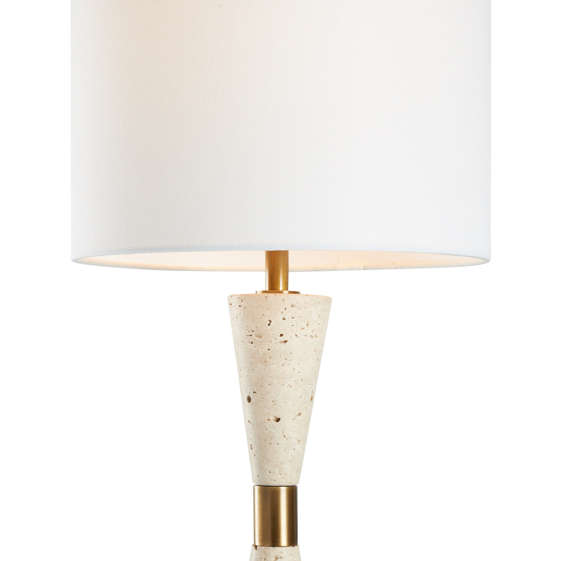 Chelsea House Metroline Travertine Lamp