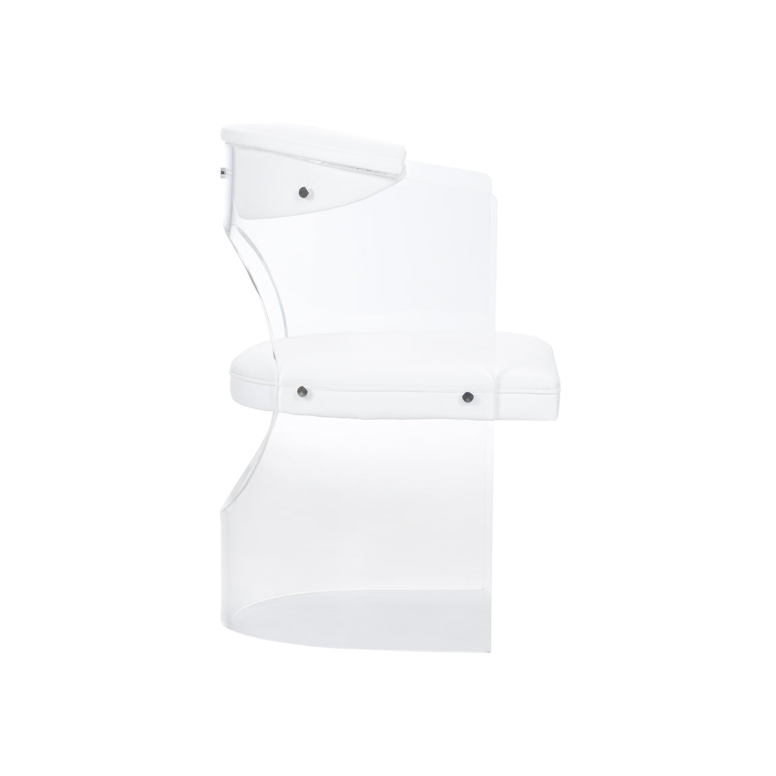 Wildwood Baran Barrel Back Chair - White