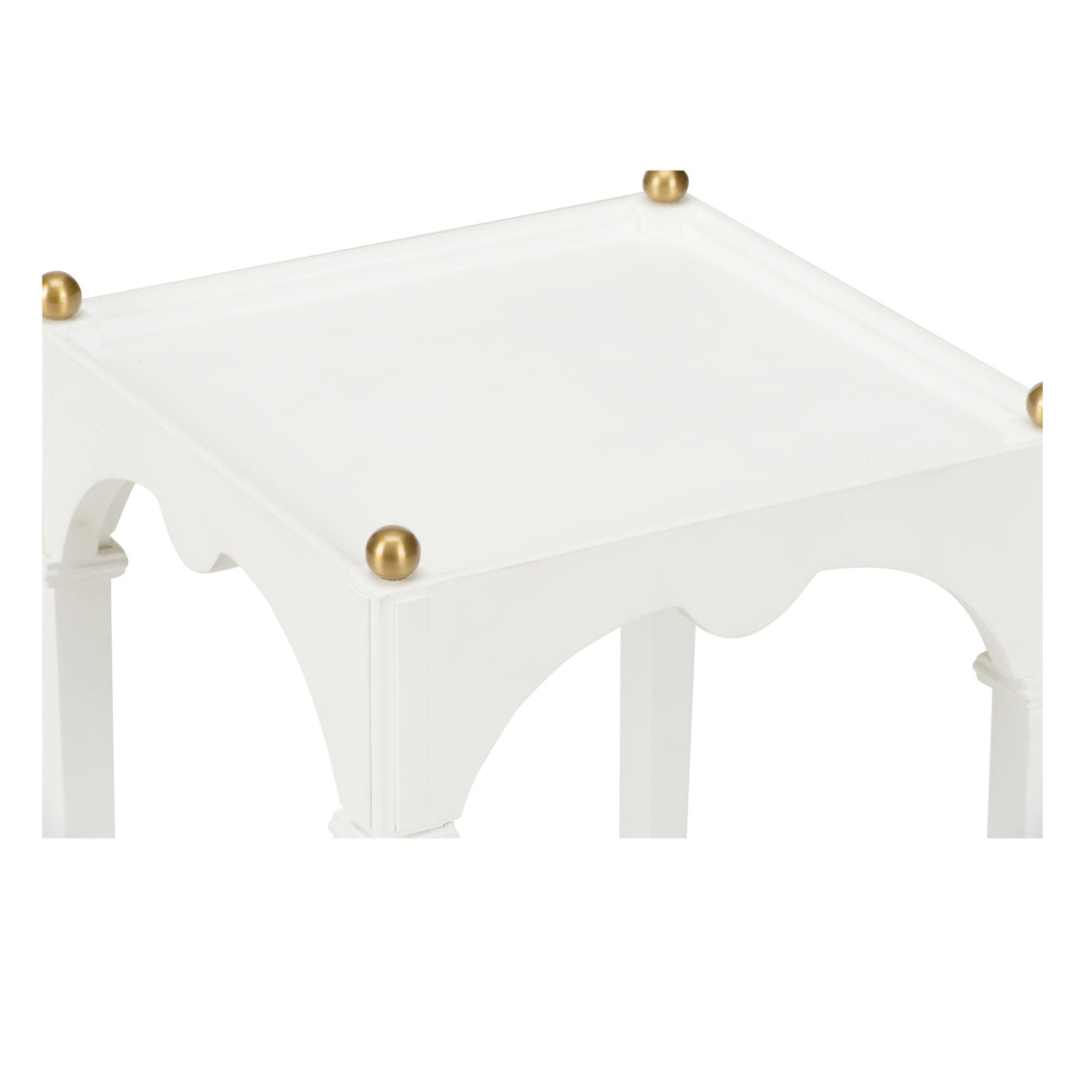 Chelsea House Kent Drinks Table - White
