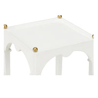 Chelsea House Kent Drinks Table - White