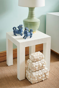 Chelsea House Sanibel Side Table - White