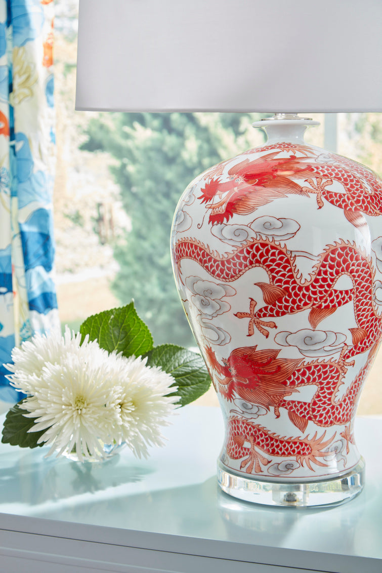 Wildwood Prosperity Lamp - Red
