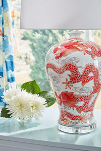 Wildwood Prosperity Lamp - Red