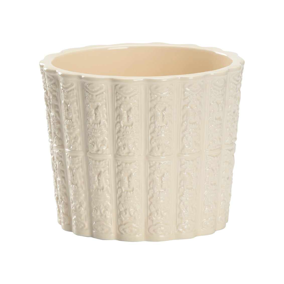 Chelsea House Brandywine Planter - Cream