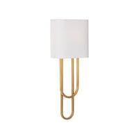 Chelsea House Odeon Sconce - Aged Brass