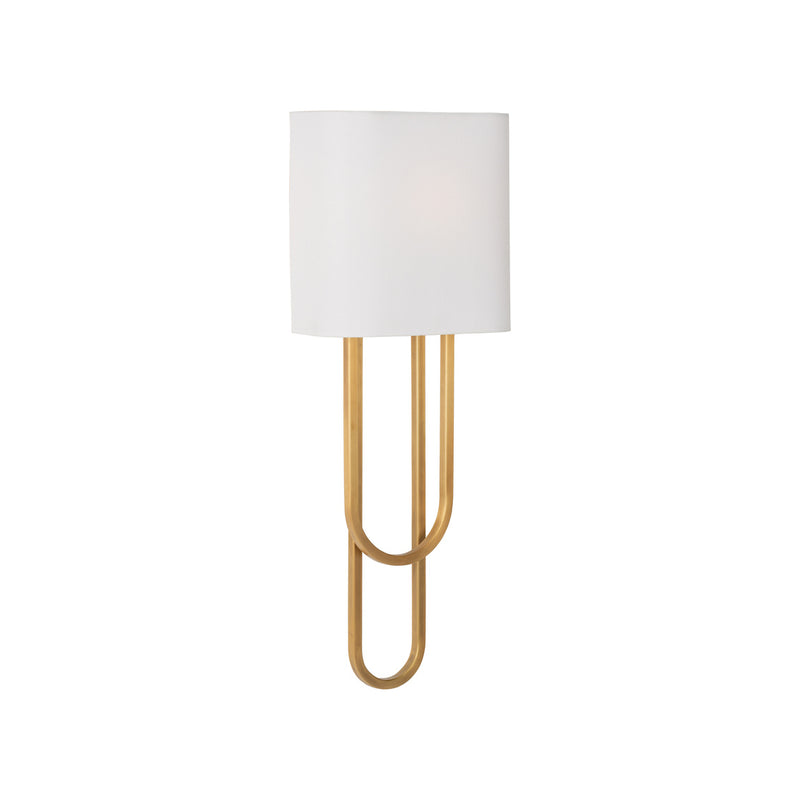 Chelsea House Odeon Sconce - Aged Brass