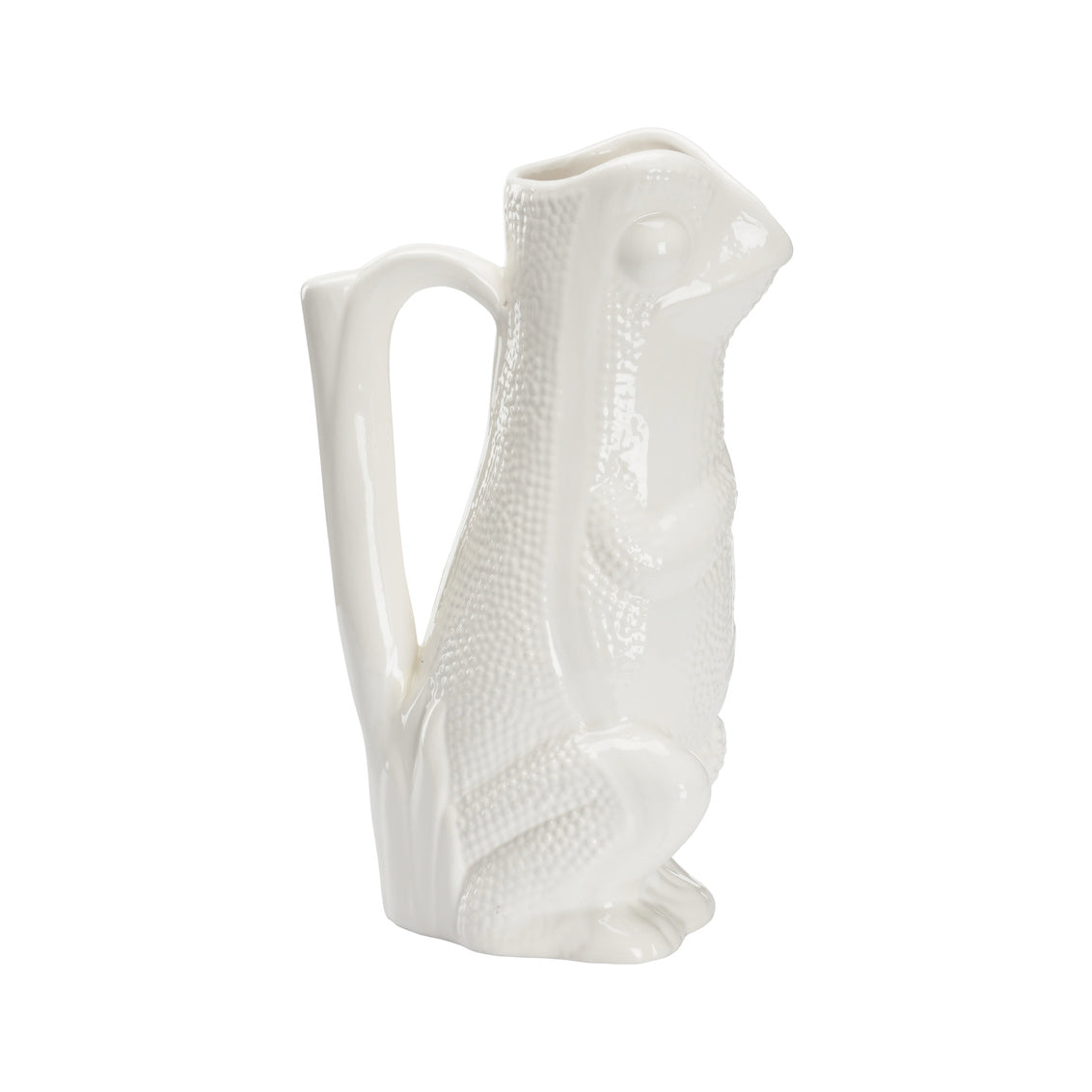 Chelsea House Frog Pitcher - White