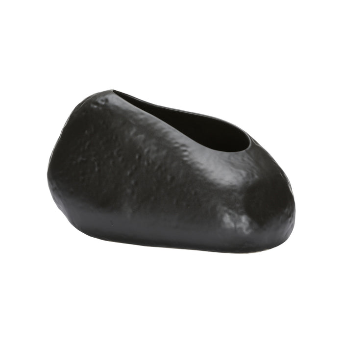 Wildwood Ikebana Ishi Vase - Kuro